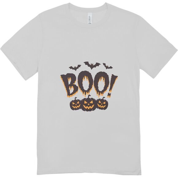 New BOO pumpkins creepy halloween t-shirt| Hanes Softstyle Unisex XL - Picture 1 of 1